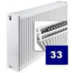 Vogel&Noot T6 PLAN radiatorji s sredinskim priklopom in gladko čelno ploskvijo, tip 33