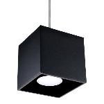 Obesna svetilka QUAD 1 črna (10x10x110cm)