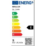 Stenska svetilka LUCA bela LED IP54 (10x10x10cm)