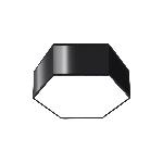 Stropna svetilka SUNDE 11 črna (30.5x26.5x11.5cm)
